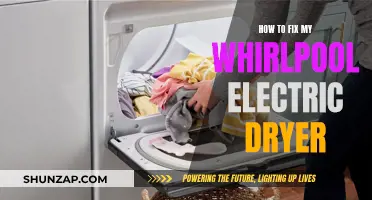 Quickly Fix Your Whirlpool Electric Dryer