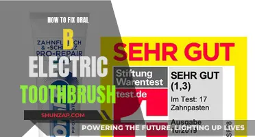 Troubleshooting Your Oral-B Electric Toothbrush