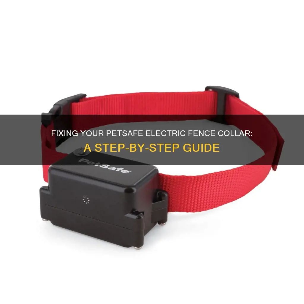 how to fix petsafe electric fence collar