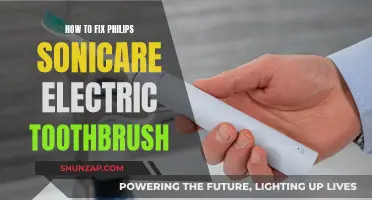 Philips Sonicare Electric Toothbrush: Troubleshooting Guide