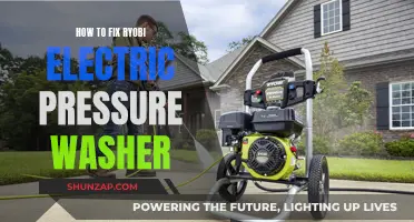 Repairing Ryobi Electric Pressure Washers: A Step-by-Step Guide