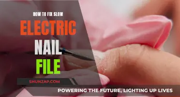 Fixing a Slow Electric Nail File: Quick and Easy Guide