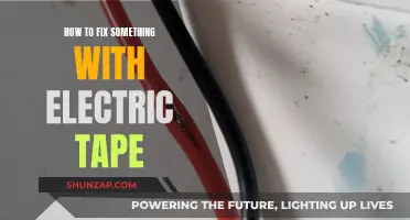 Electric Tape: Quick Fixes and Creative Solutions