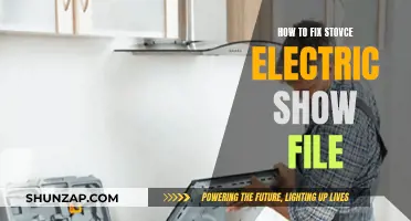 Quickly Fix an Electric Stove's Shocking Show