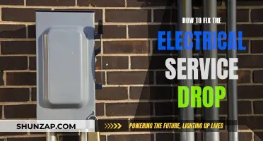 Electrical Service Drop: DIY Repair or Call a Professional?