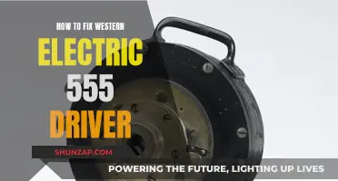 Restoring Western Electric 555: A Driver Repair Guide