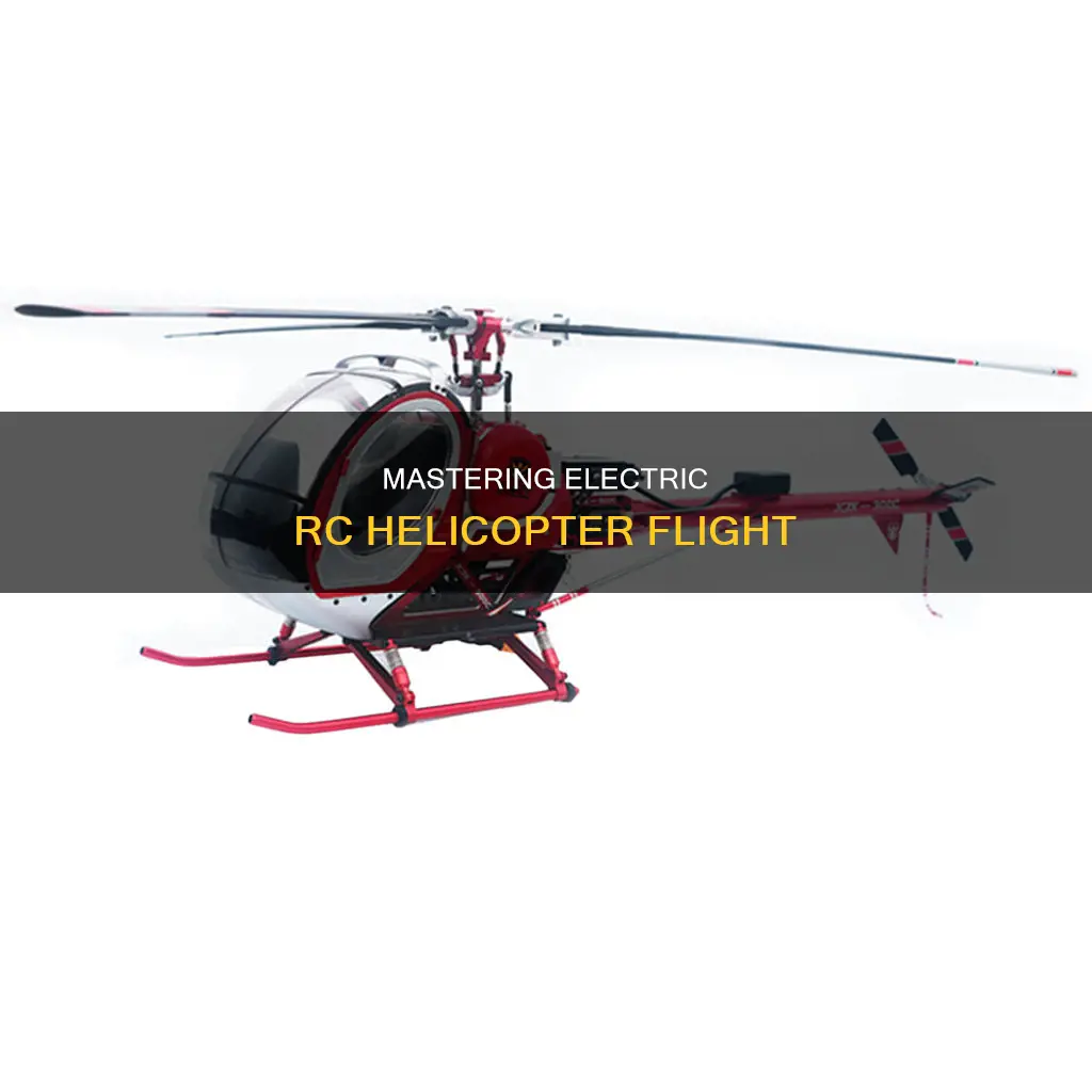 how to fly an electric rc helicopter