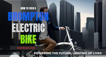 Folding a Brompton Electric Bike: A Step-by-Step Guide