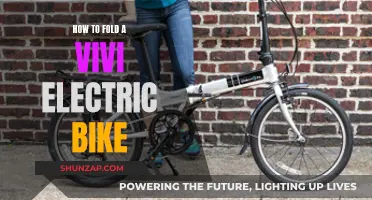 Folding the Vivi Electric Bike: A Step-by-Step Guide