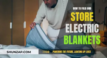 Folding and Storing Electric Blankets: A Step-by-Step Guide
