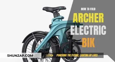 Folding the Archer E-Bike: A Step-by-Step Guide