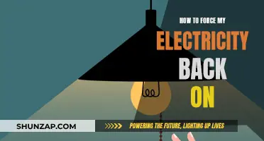 Electricity Cut-Off? Here's How to Get it Back On