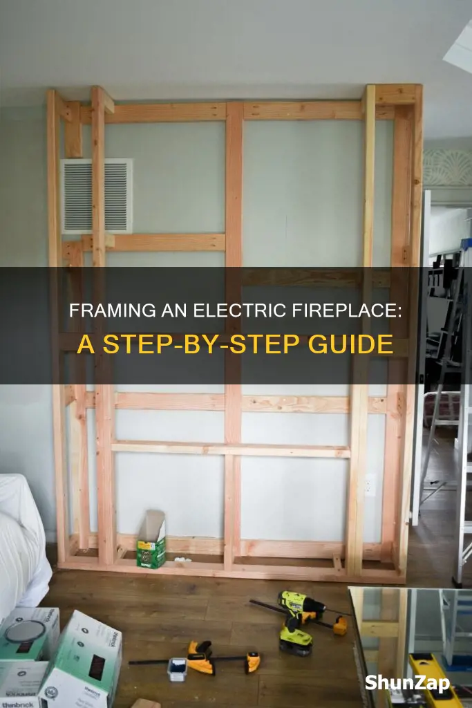 how to frame in an electric fireplace