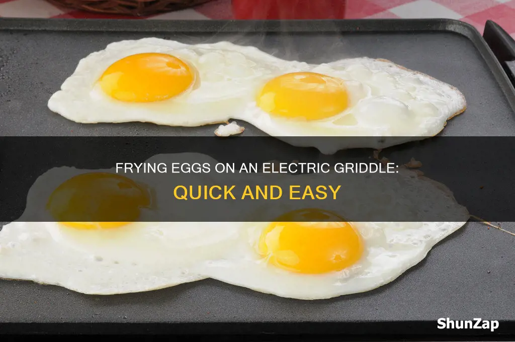 how to fry eggs on electric griddle