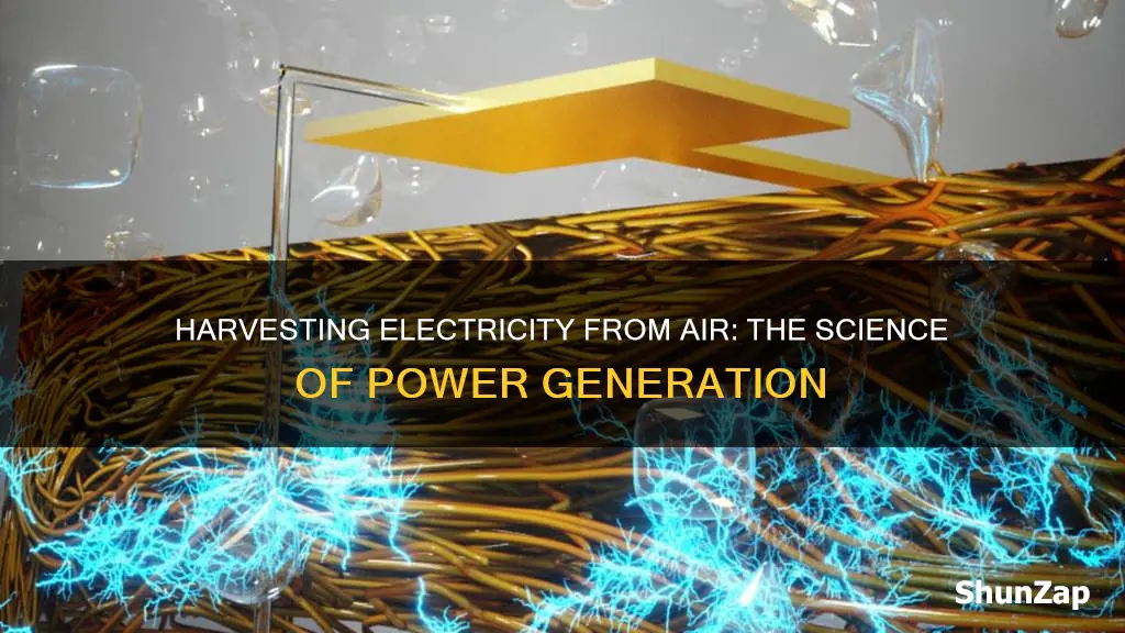 how to gather electricity from the air
