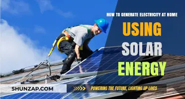 Harnessing Solar Power: A Guide to Generating Electricity at Home