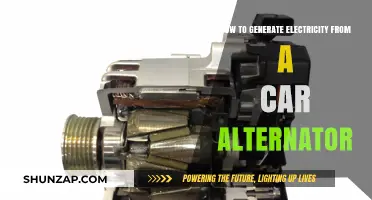 Harnessing Power: Generating Electricity with Your Car's Alternator