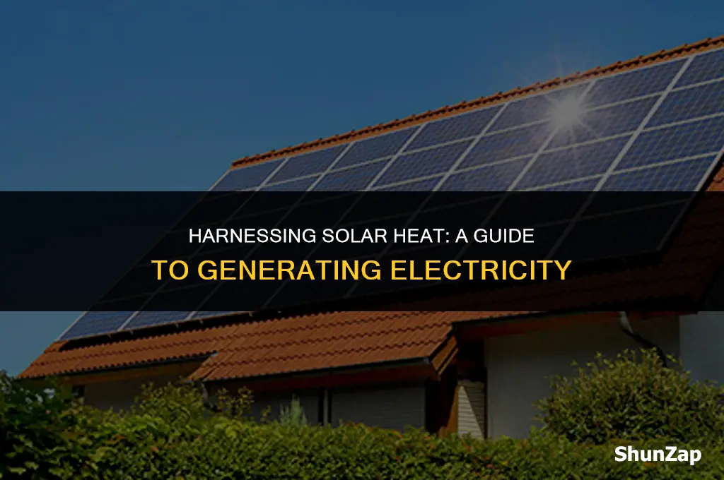 how to generate electricity from solar heat