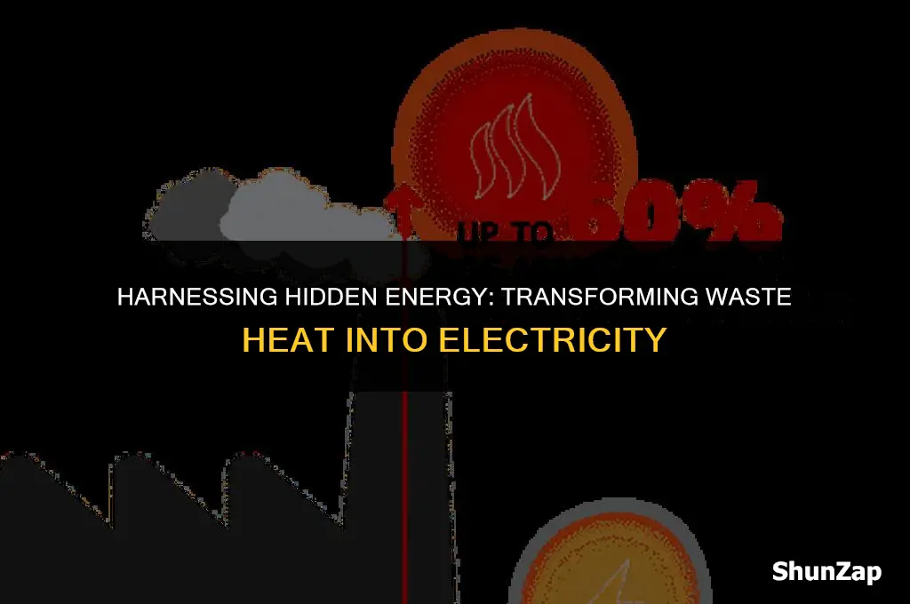 how to generate electricity from waste heat