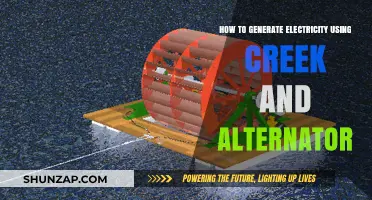 Harnessing Creek Power: A Guide to Generating Electricity with an Alternator