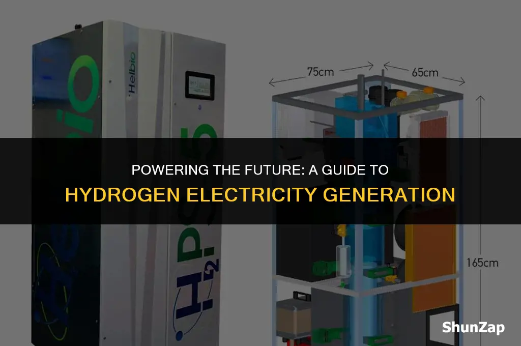 how to generate electricity using hydrogen