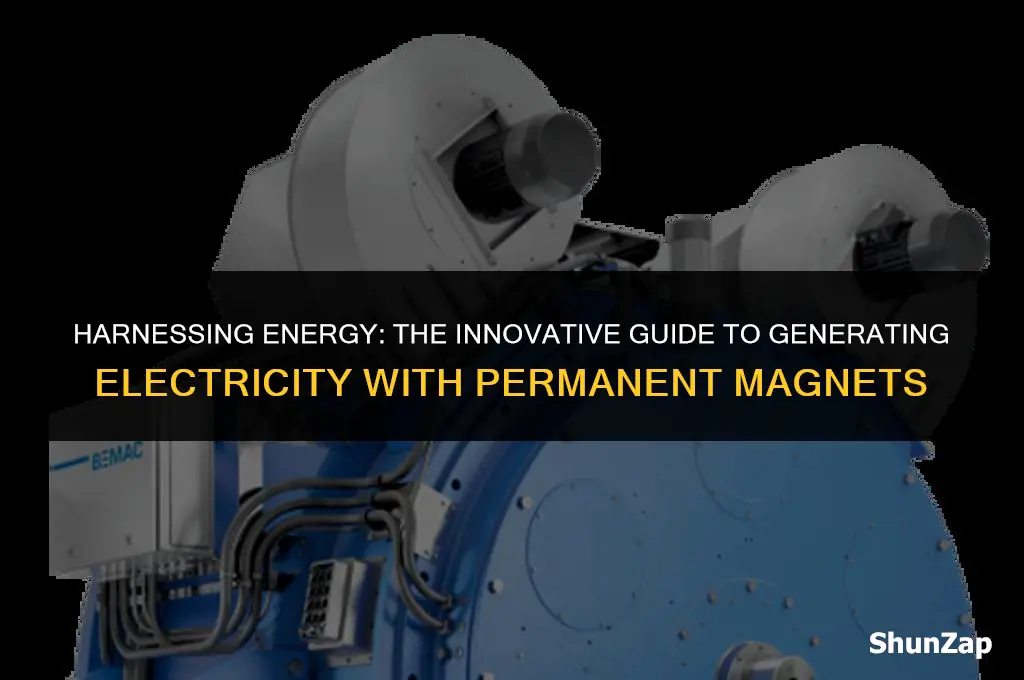 how to generate electricity using permanent magnets
