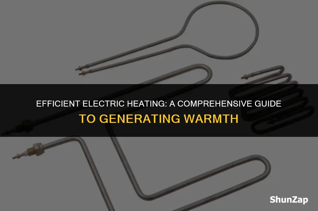 how to generate heat with electricity