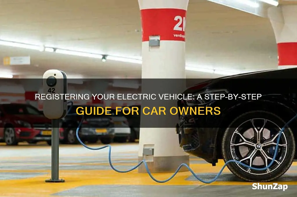 how to get a car registered as electric