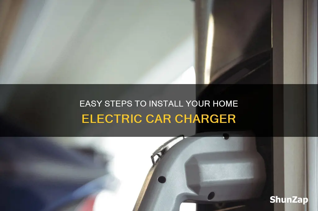 how to get a home electric car charger