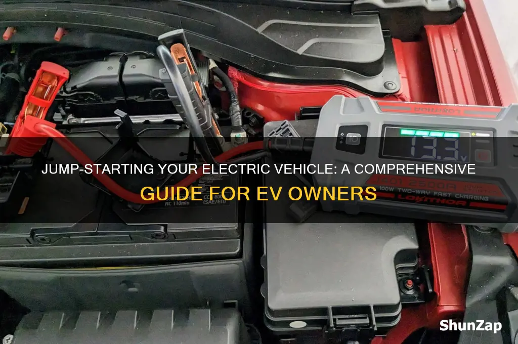 how to get a jump from electric car