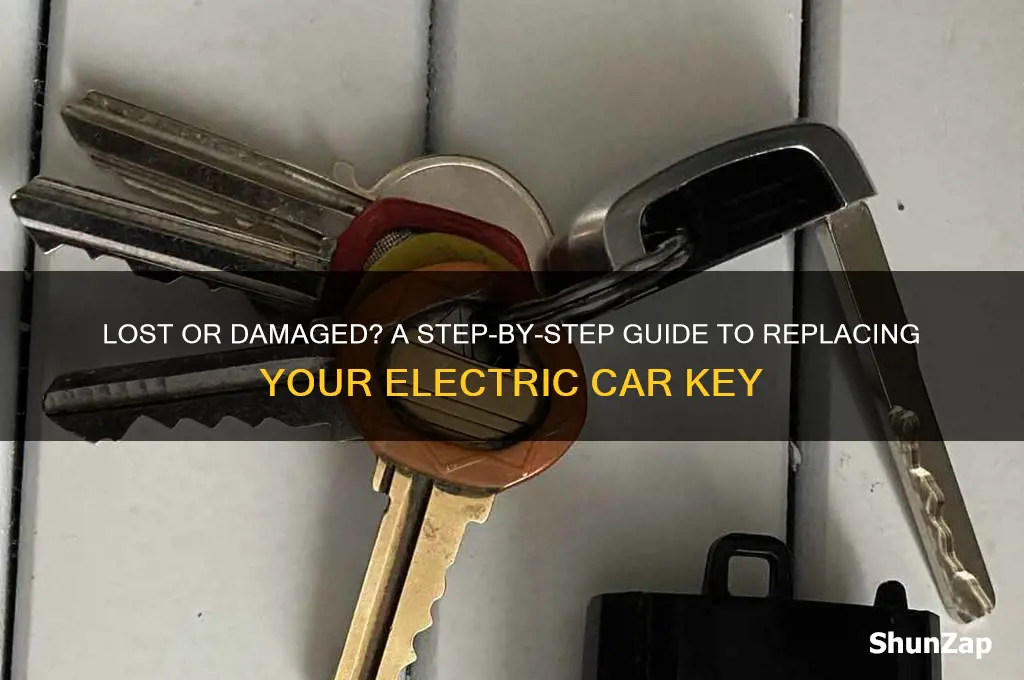 how to get a new electric car key