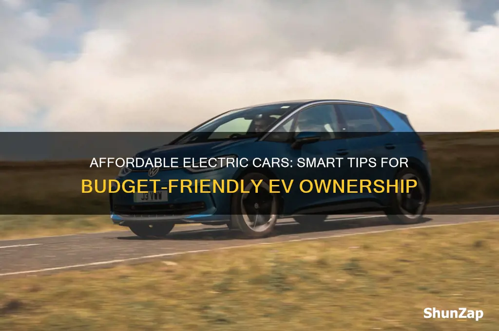 how to get an electric car cheap