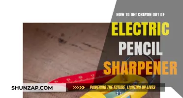 Efficiently Removing Crayon from Electric Pencil Sharpeners: A Guide
