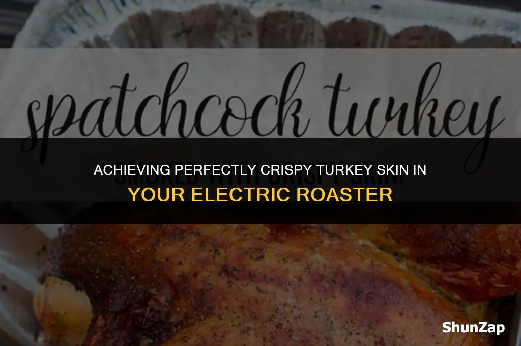 how to get crispy turkey skin in an electric roaster