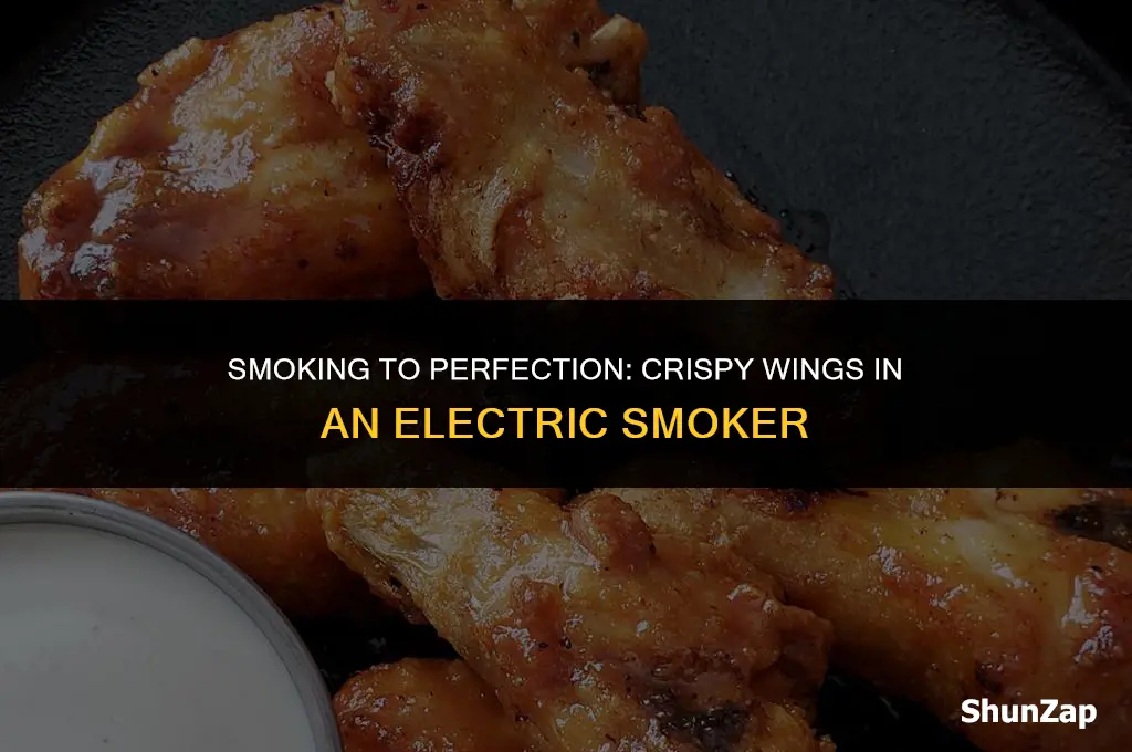 how to get crispy wings in an electric smoker