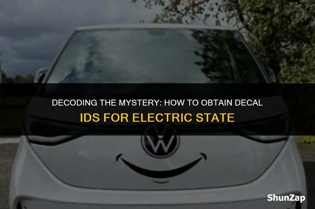 how to get decal ids for electric state