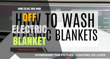 Effortless Cleaning: Removing Dog Hair from Electric Blankets