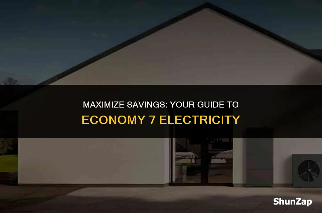 how to get economy 7 electricity