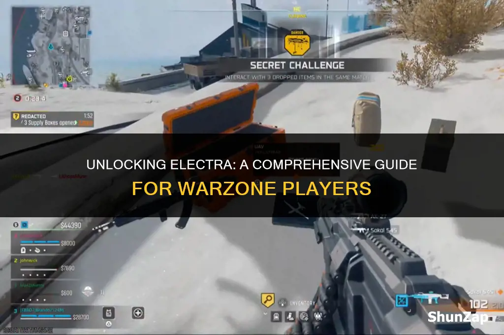 how to get electra in warzone