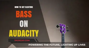 Mastering the Electric Bass Sound on Audacity: A Step-by-Step Guide