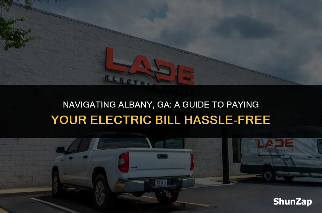 how to get electric bill paid in albany ga