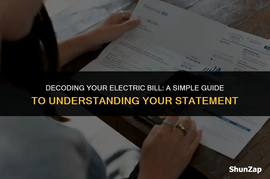 how to get electric bill statement