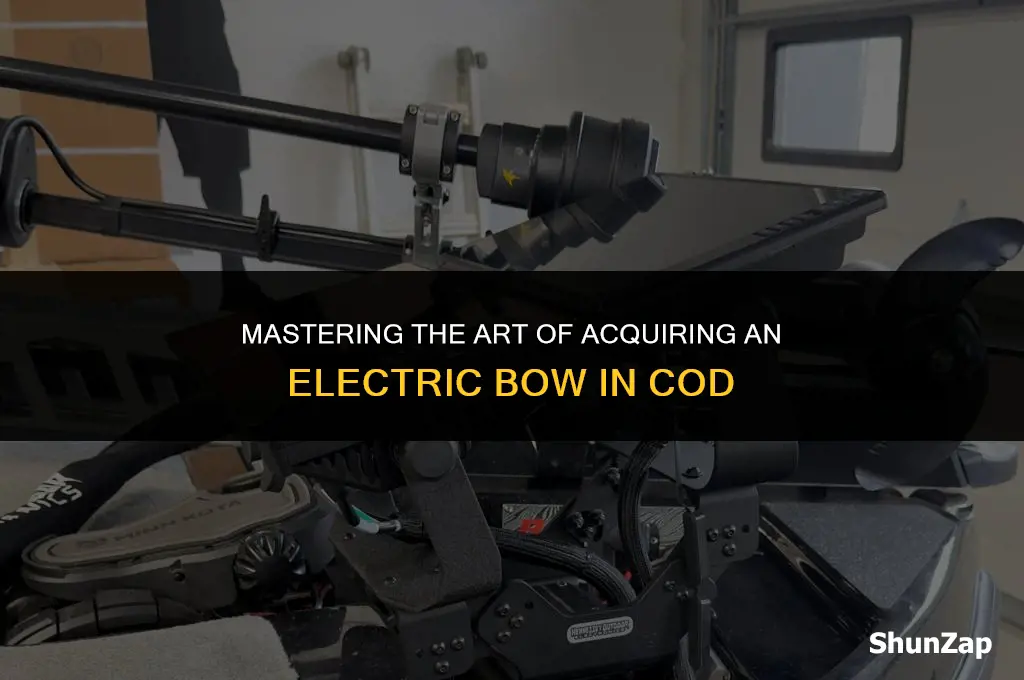 how to get electric bow cod
