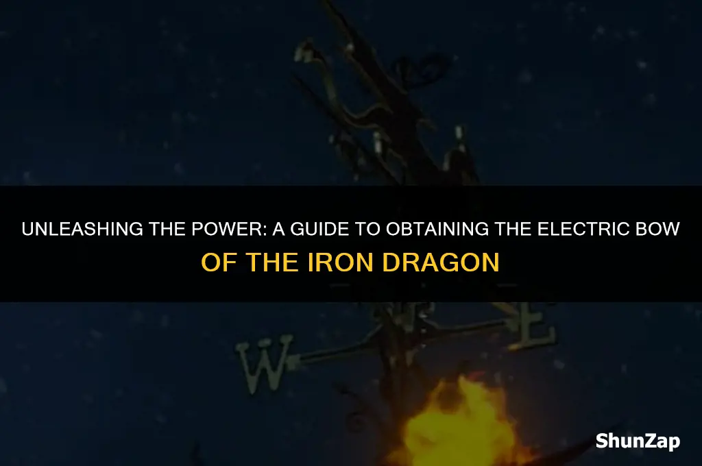 how to get electric bow der eisendrache