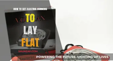 Troubleshooting Tips: Ensuring Your Electric Burners Lay Flat