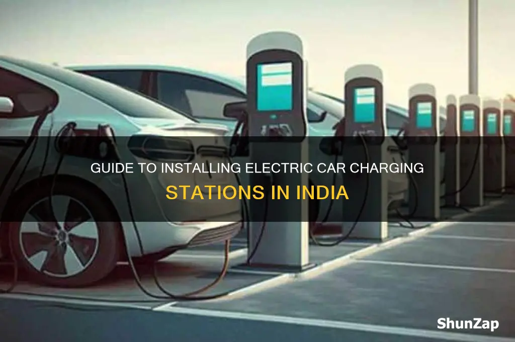 how to get electric car charging station in india