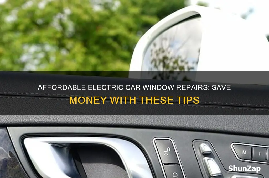 how to get electric car windows fixed for less