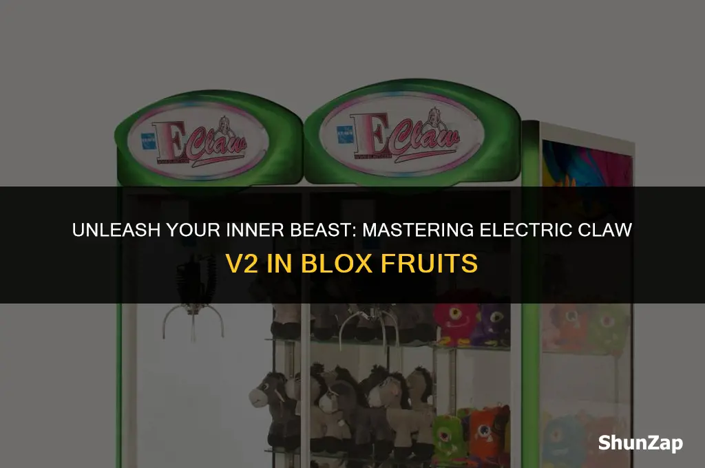 how to get electric claw v2 blox fruits
