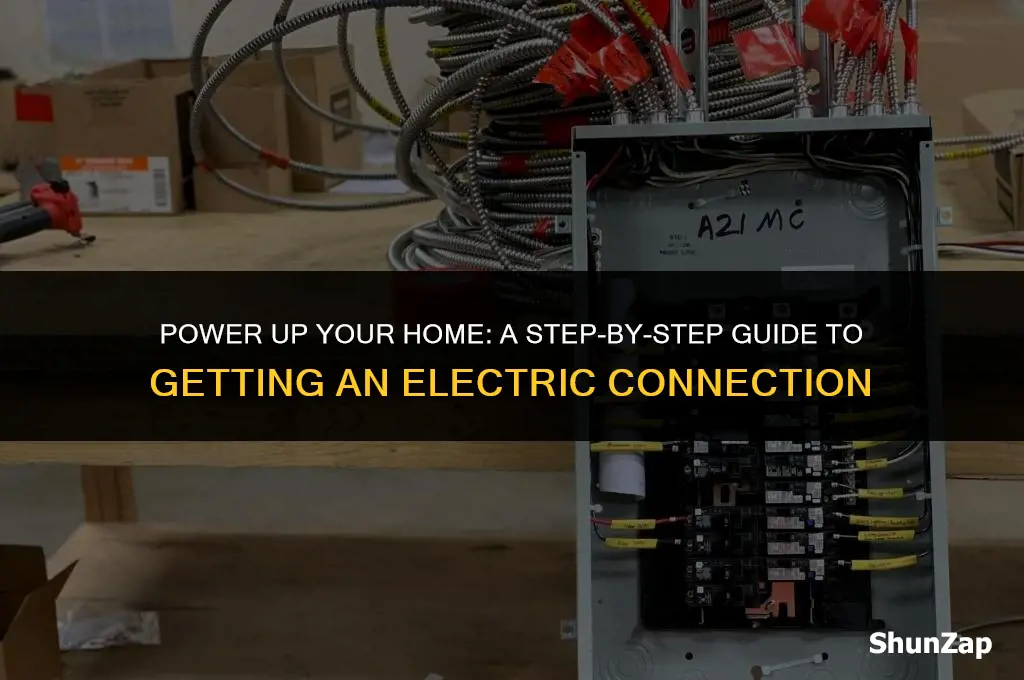 how to get electric connection