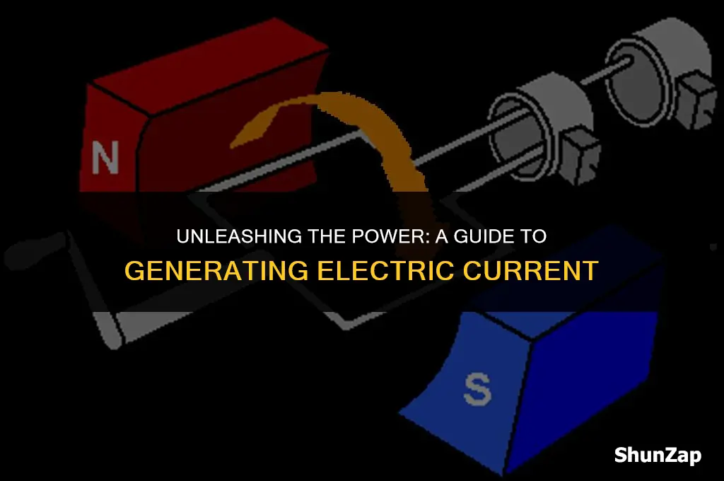 how to get electric current